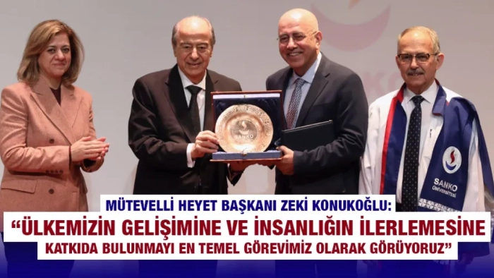 SANKO ÜNİVERSİTESİ AKADEMİK YIL AÇILIŞI VE TIP FAKÜLTESİ BEYAZ ÖNLÜK GİYME TÖRENİ