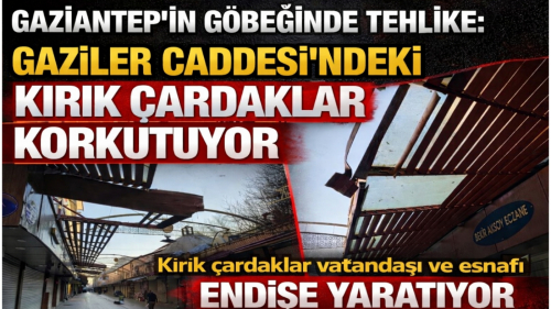 Gaziler ve Mütercim Asım'da Kırık Çardaklar Endişe Yaratıyor