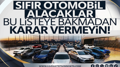 Haziran 2026'da 1,5 Milyon TL'nin Altında Kalan Otomobiller Açıklandı