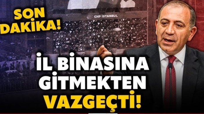 SON DAKİKA: Gürsel Tekin, CHP İstanbul İl Başkanlığı'na bugün gitmiyor