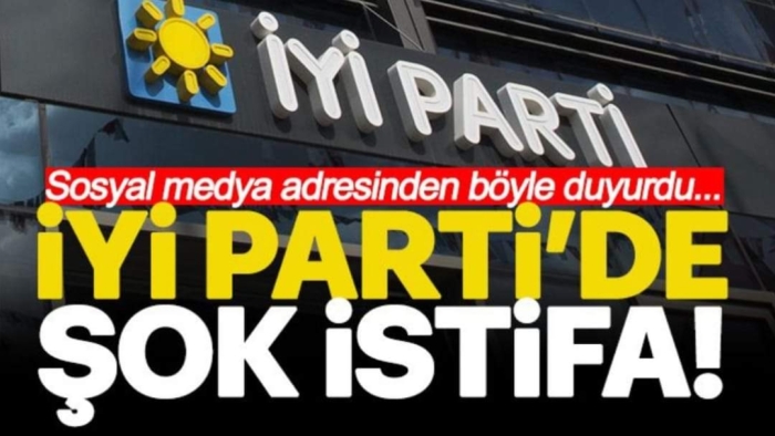 Son dakika... İYİ Parti'de şok  İstifa! Sedat Çevik istifa etti