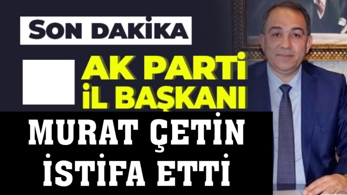 Düğünü Gündem Olan AK Partili Murat Çetin İstifa Etti!