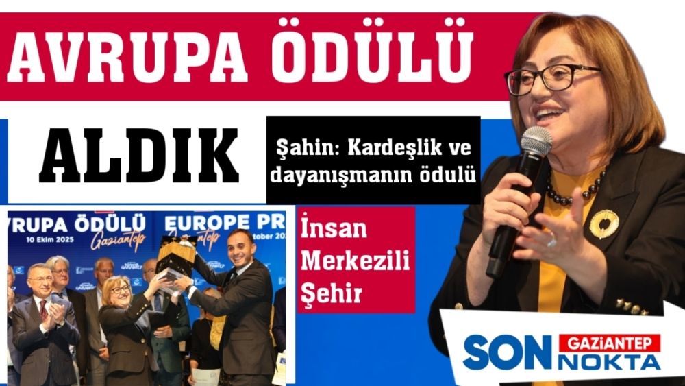 FUAT OKTAY: “BU ÖDÜL FATMA ŞAHİN’İN AZMİ, GAYRETİ İLE ELDE EDİLMİŞTİR”