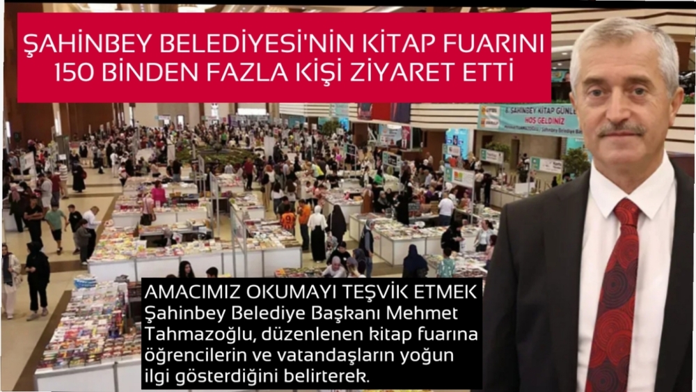 Kitap aşkı Şahinbey’de buluşturdu