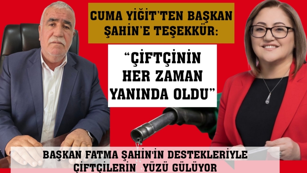 CUMA YİĞİT’TEN BAŞKAN ŞAHİN’E TEŞEKKÜR: “ÇİFTÇİNİN HER ZAMAN YANINDA OLDU”