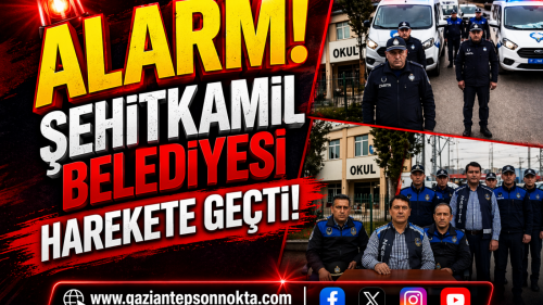SALDIRILAR SONRASI ŞEHİTKAMİL BELEDİYESİ OKULLAR İÇİN HAREKETE GEÇTİ