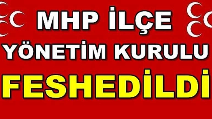 MHP Araban İlçe Yönetimi Feshedildi8
