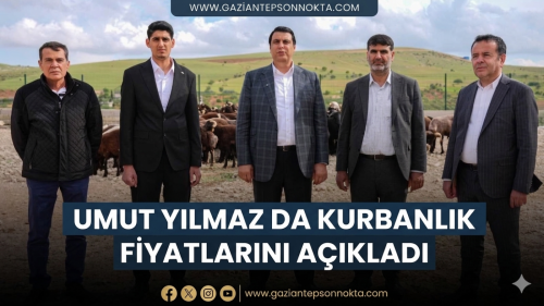 UMUT YILMAZ DA KURBANLIK FİYATLARINI AÇIKLADI