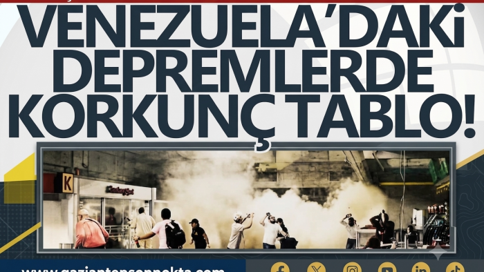 Venezuela’da peş peşe iki büyük deprem! Bölgeden ilk görüntüler geldi...