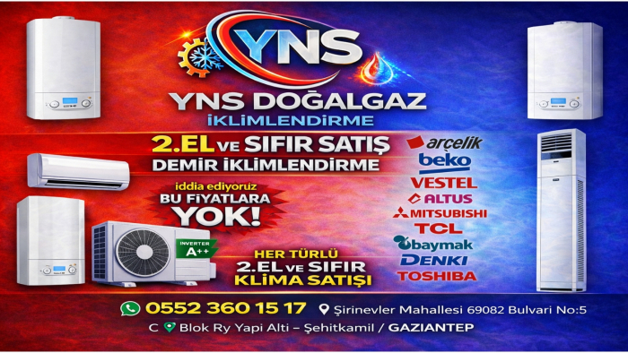 YNS Doğalgaz İklimlendirme Yeni Yerinde Hizmete Açıldı