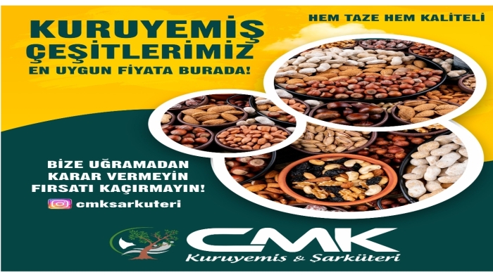 CMK KURUYEMİŞ ŞARKÜTERİ