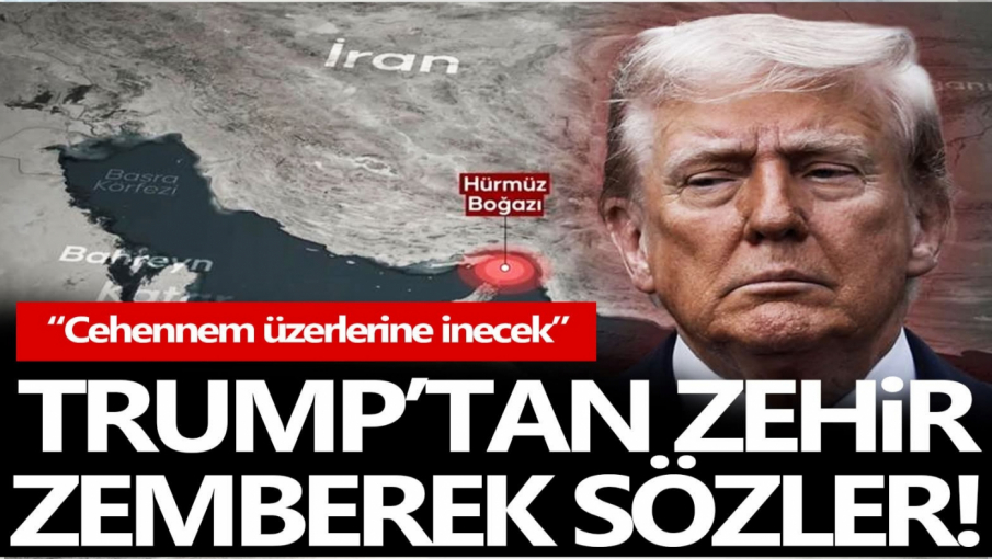 Trump: İran'a Hürmüz Boğazı için verdiğim zaman tükeniyor
