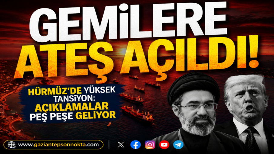 Hürmüz'deki gemilere ateş açıldı, Hamaney duyurdu: Savaşa hazırız