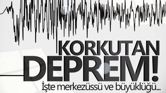 Adana'da korkutan deprem!