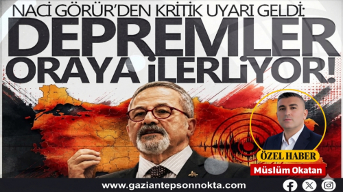 Naci Görür’den Adana Depremi Sonrası Kritik Uyarı: “Depremler Adana Havzası’na Doğru İlerliyor”