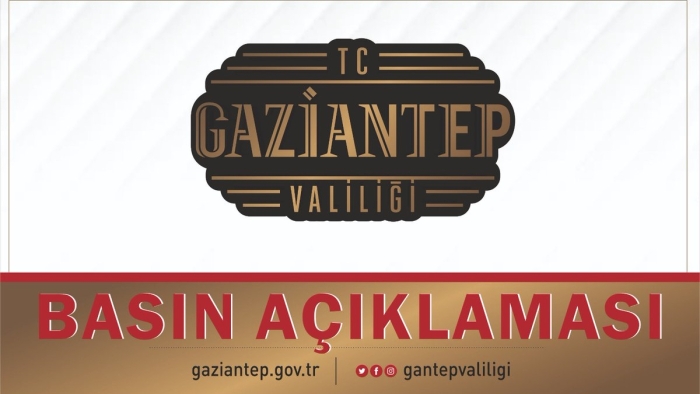 Gaziantep valiliğinden Gaziantep organize sanayi Bölgesi'ndeki patlama ile ilgili açıklama