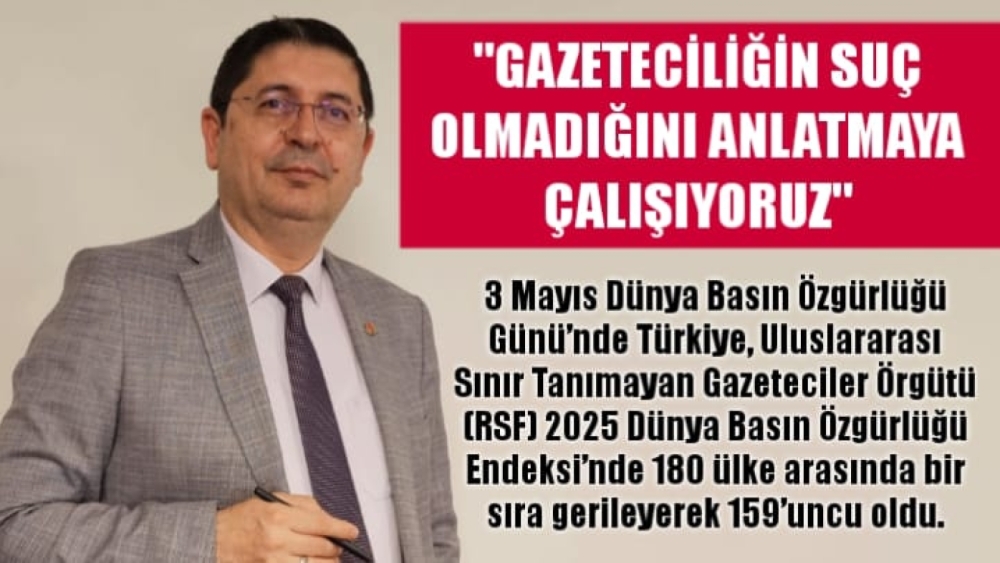 “Gazeteciliğin suç olmadığını anlatmaya çalışıyoruz”