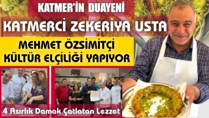 KATMER'İN DUAYENİ KATMERCİ ZEKERİYA USTA