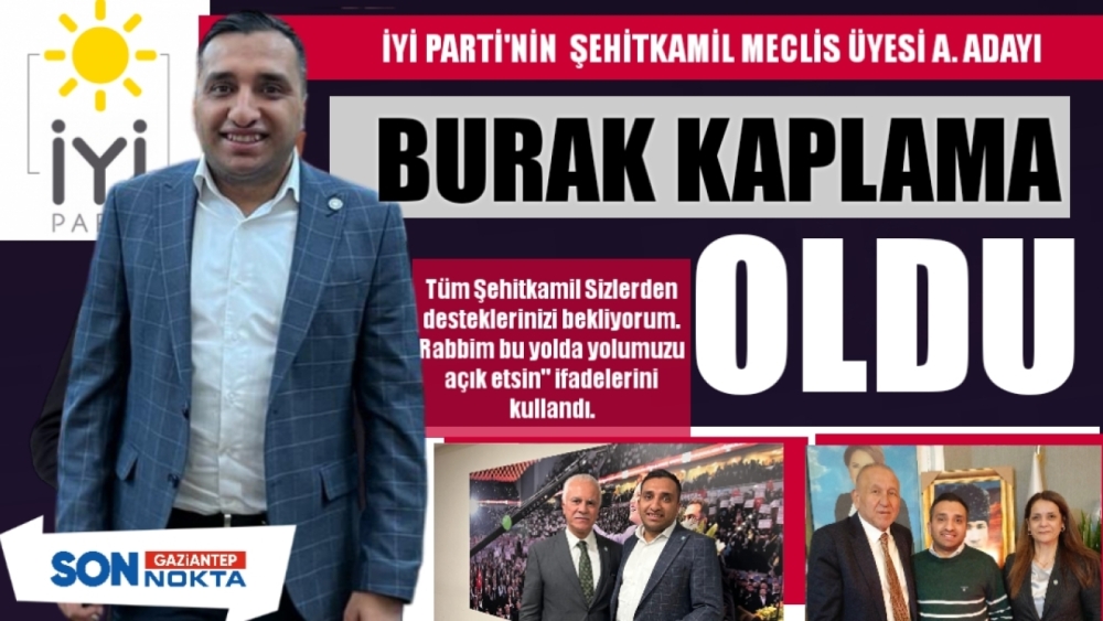 Başarılı Mimar Burak Kaplama İYİ Parti'den aday adayı oldu