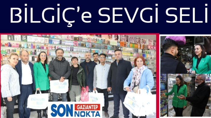 BİLGİÇ’e SEVGİ SELİ