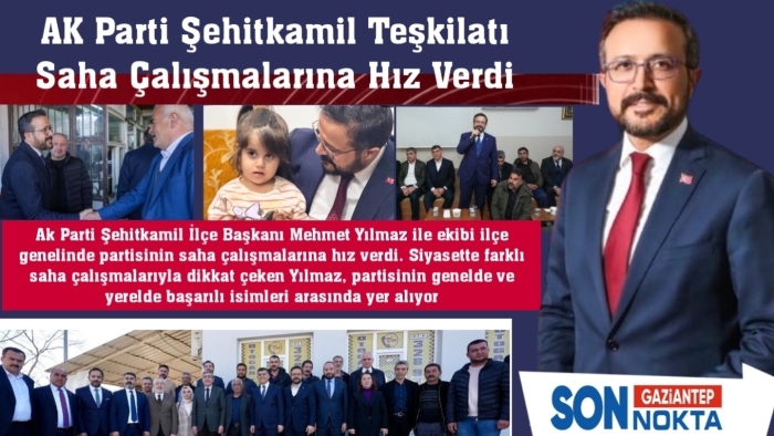 BAŞKAN MEHMET YILMAZ: GAZİANTEP'TE TARİHİ BİR  FARKLA  KAZANACAĞIZ