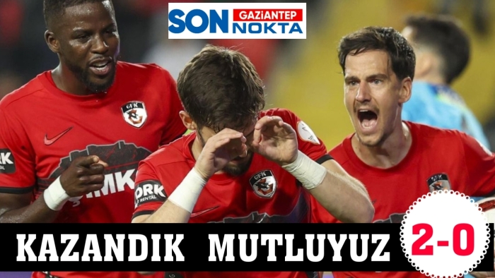 Oh bee..! Gaziantep FK kazanmayı hatırladı