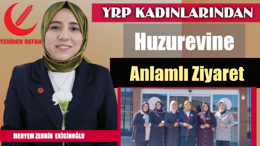 YRP'Lİ KADINLARDAN ALKIŞLANACAK HAREKET