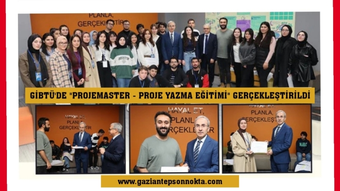 GİBTÜ’de “Projemaster – Proje Yazma Eğitimi” Gerçekleştirildi