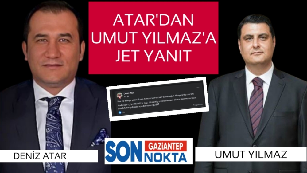 Şehitkamil Belediyesi'nde sular durulmuyor... CHP'li Deniz Atar'dan Yılmaz'a jet yanıt!