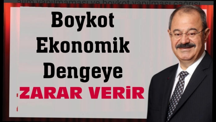 Boykot ekonomik dengeye zarar verir