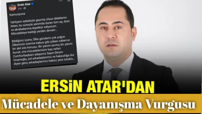 Atar'dan Birlik, Mücadele ve Dayanışma vurgusu