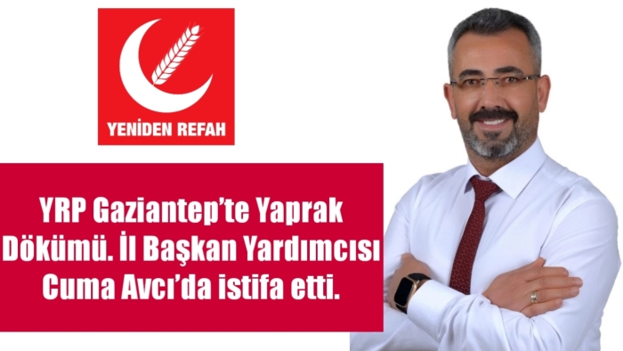 Yeniden Refah Partsi'n'de İstifa Depremi Devam Ediyor