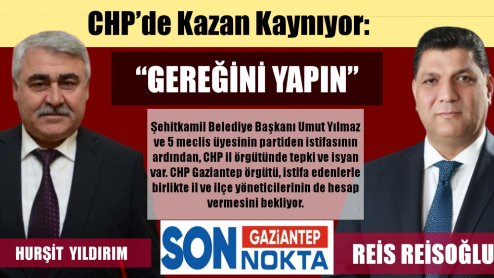 CHP’de kazan kaynıyor: “ 'Hesap verme zamanı' ”