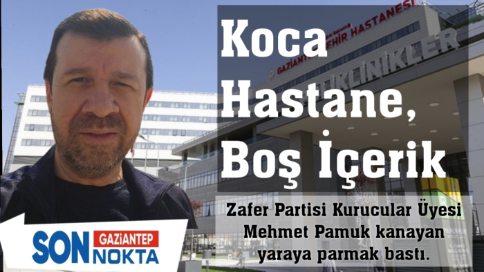 Koca Hastane, Boş İçerik