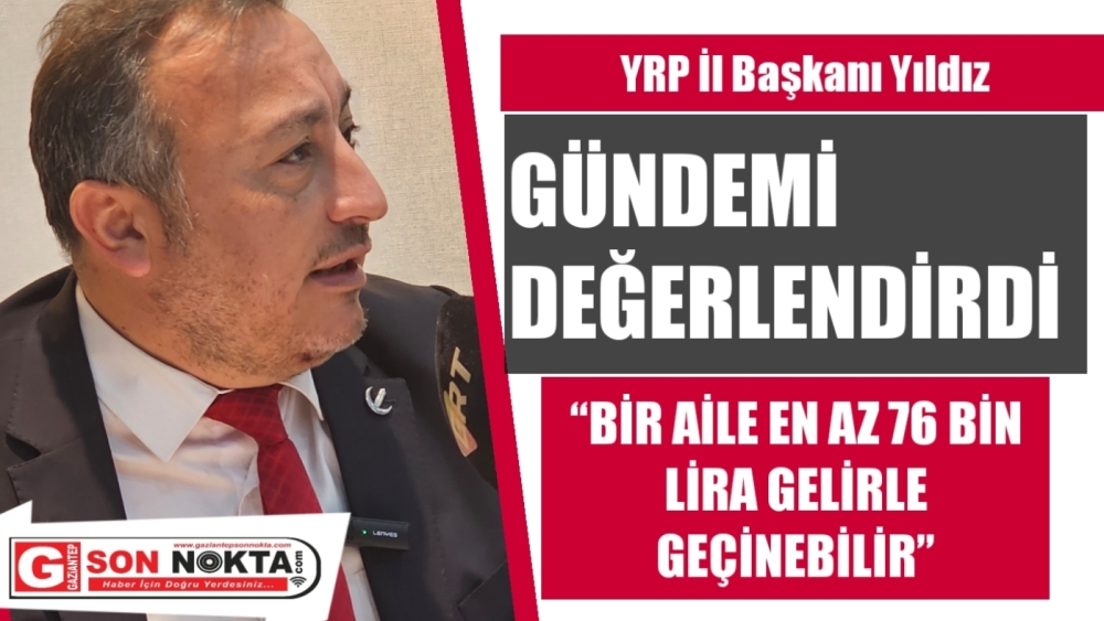 Başkan Yıldız Gündemi Değerlendirdi