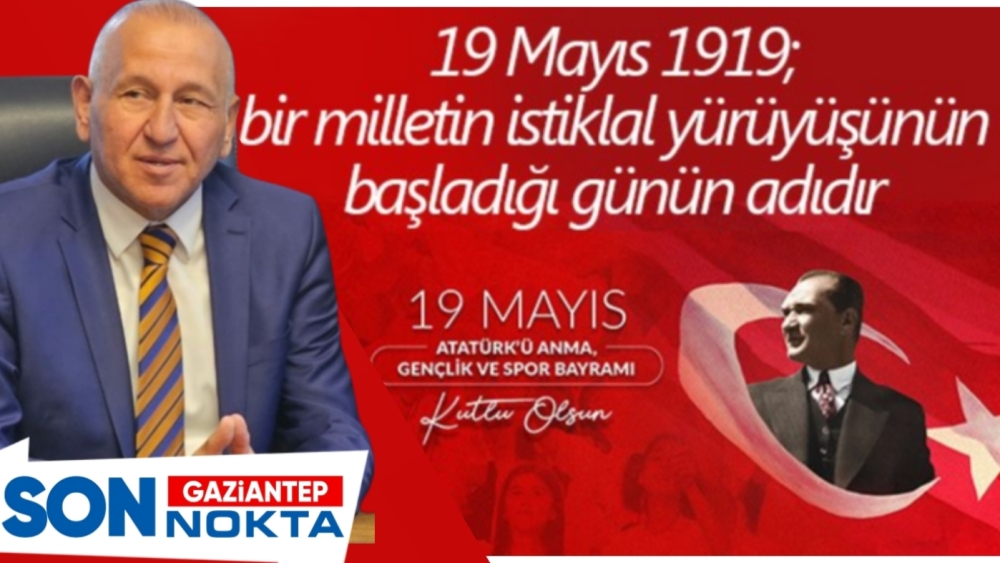 İyi Parti İl Başkanı Şerif Başkülekçi ’den 19 Mayıs Mesajı
