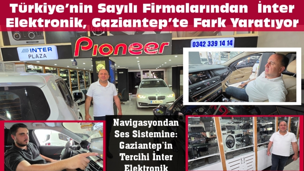 İlklere İmza Atıyor: İnter Elektronik'ten Bölgeye Yüksek Teknoloji Hamlesi