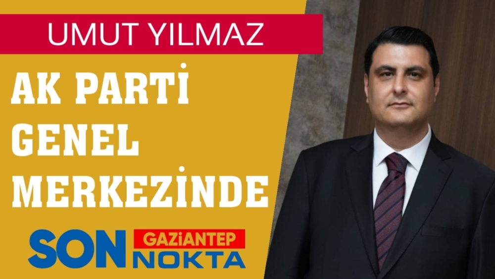 Umut Yılmaz AKP Genel Merkezinde