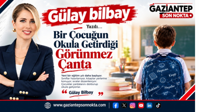 Bir Çocuğun Okula Getirdiği Görünmez Çanta