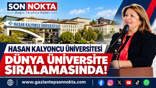Hasan Kalyoncu Üniversitesi Dünya Üniversite Sıralamasında!
