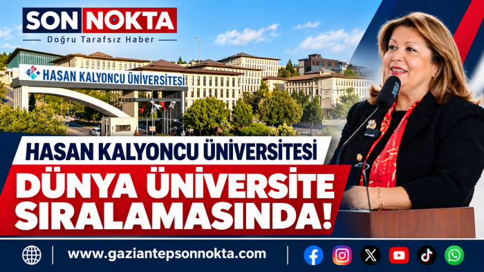 Hasan Kalyoncu Üniversitesi Dünya Üniversite Sıralamasında!