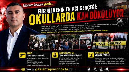 Bir Ülkenin En Acı Gerçeği:Okullarda Kan Dökülüyor