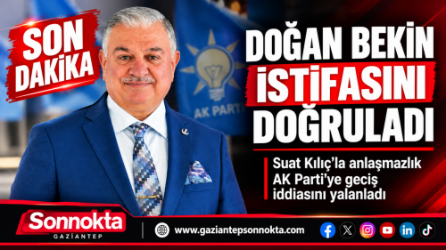 Doğan Bekin’den İstifa Açıklaması
