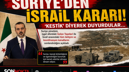 Suriye’den İsrail Hamlesi: “Tarihi Fırsat” Çağrısı