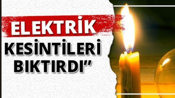Elektrik Kesintileri Vatandaşları Bıktırdı