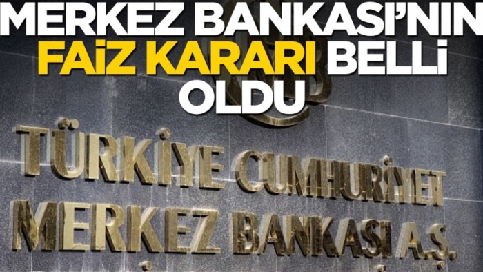 Merkez Bankası ağustos ayı faiz kararı açıklandı